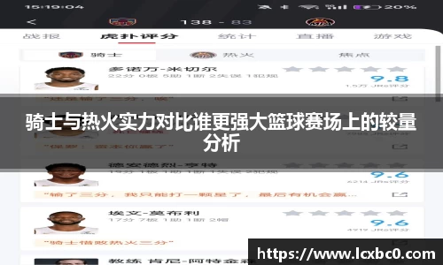 骑士与热火实力对比谁更强大篮球赛场上的较量分析